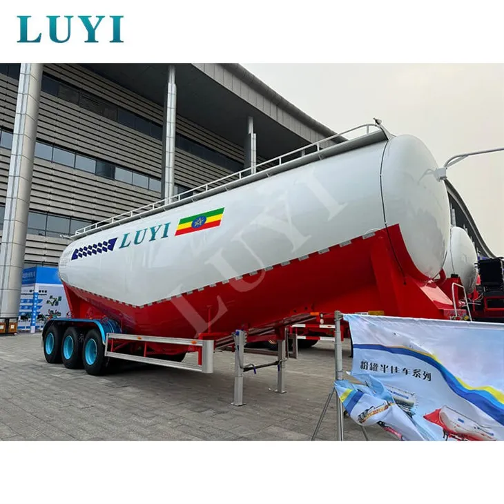 3-Axis 57 köbméter személyre szabható portartályos félpótkocsi