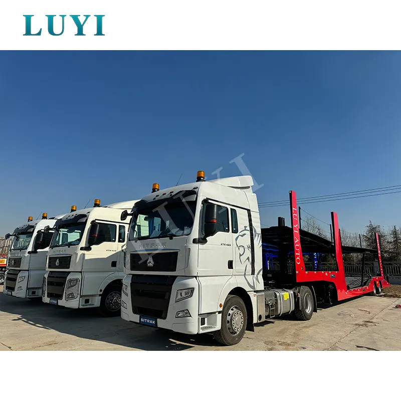 8 darabos autószállító félpótkocsi