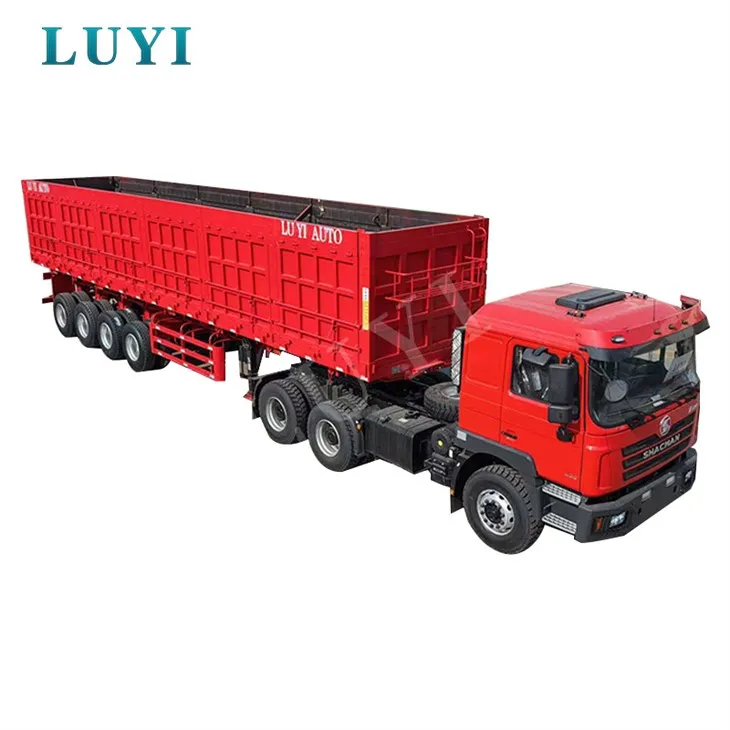 Tartós 4 tengelyes oldalsó billenő utánfutó építéshez