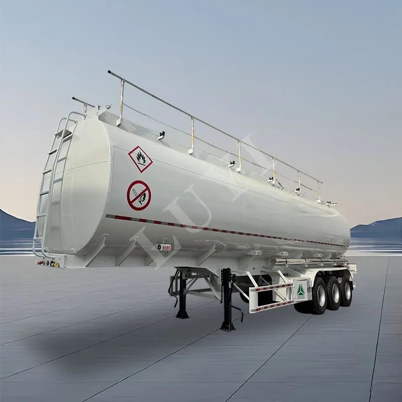 Három-tengelyes, 45/50 köbméteres olajtartályos félpótkocsi-